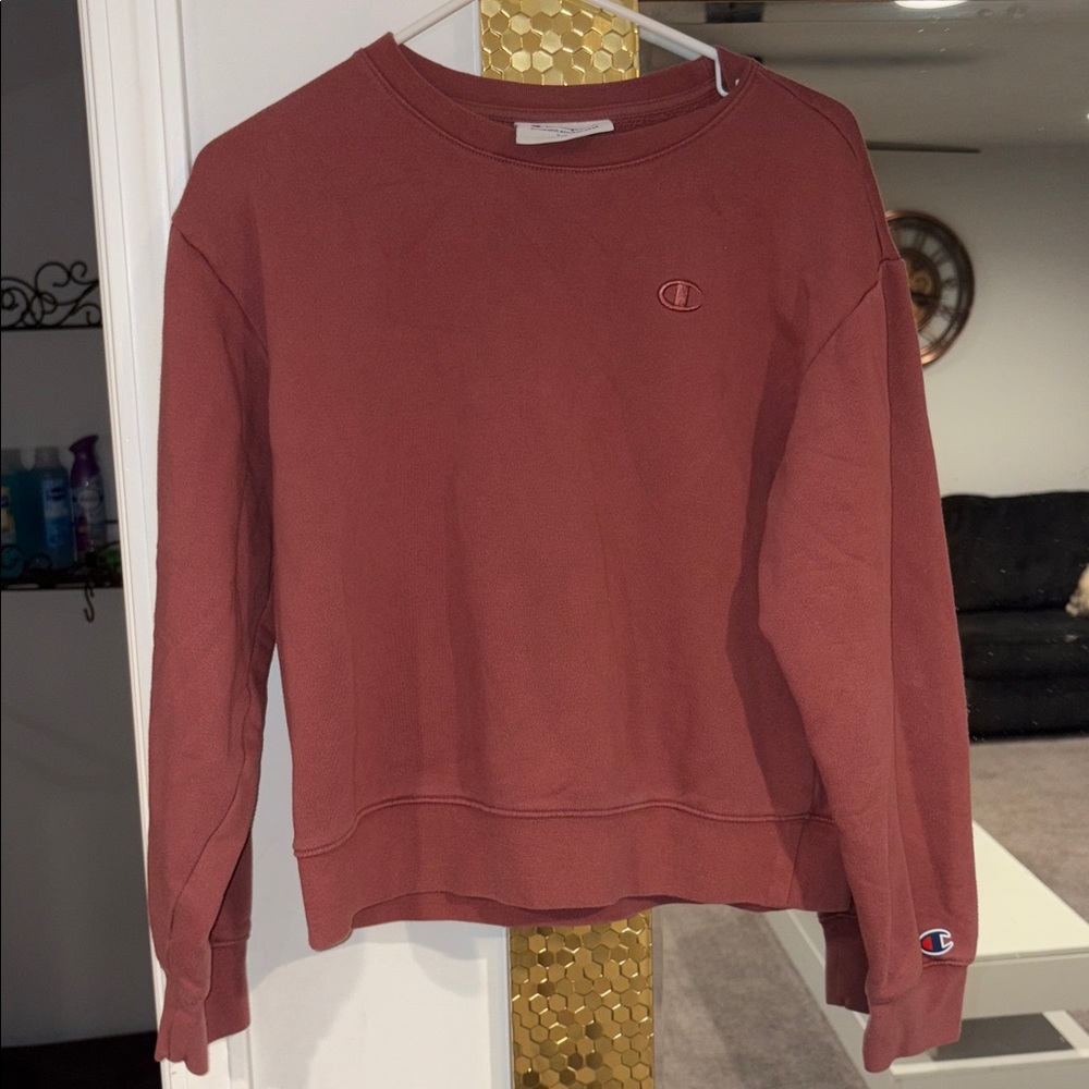 Champion Burgundy Crewneck Sweatshirt